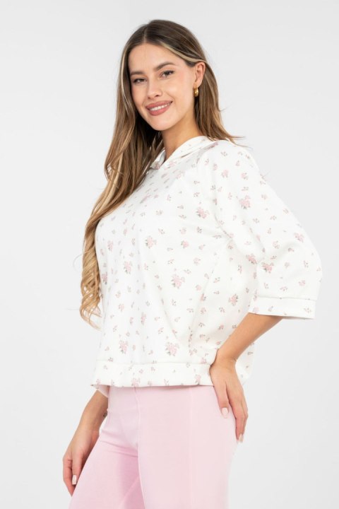 Bluza Damska Model IT-BZ-22278.74 Ecru - Italy Moda