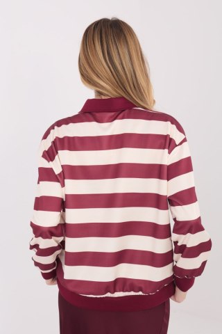 Bluza Damska Model IT-BZ-9980.16 Bordo - Italy Moda