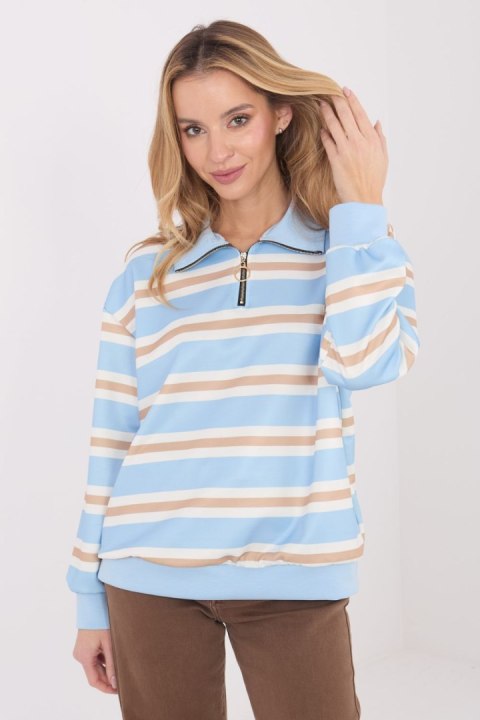 Bluza Damska Model IT-BZ-9981-1.08 Light Blue - Italy Moda