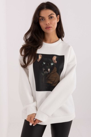 Bluza Damska Model MI-BL-4216-1.82 Ecru - Italy Moda