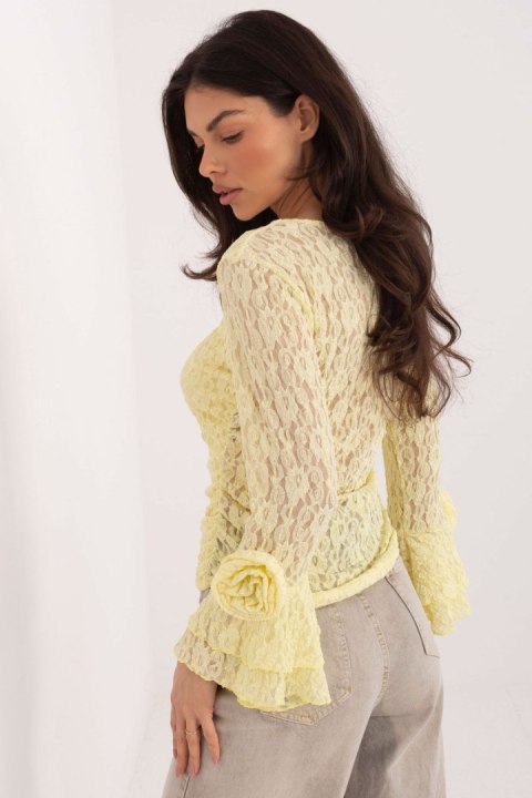 Bluzka Model IT-BZ-22122.85 Light Yellow - Italy Moda
