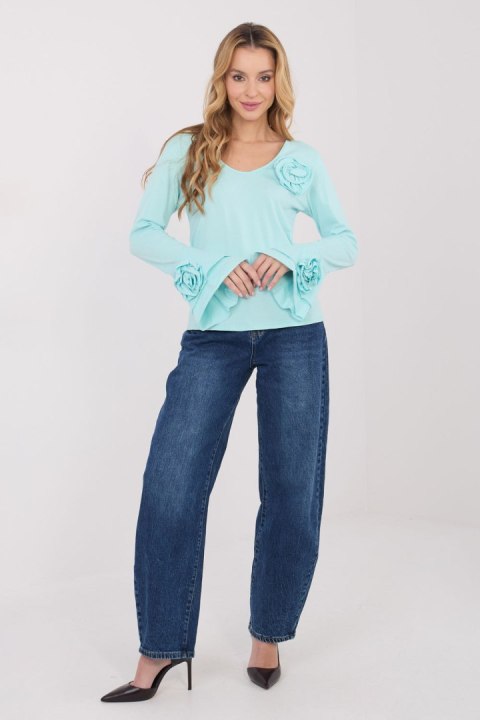 Bluzka Model IT-BZ-22139.55 Mint - Italy Moda