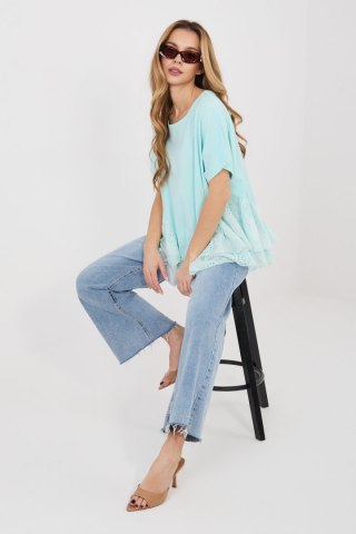 Bluzka Model IT-BZ-81870.18 Mint - Italy Moda