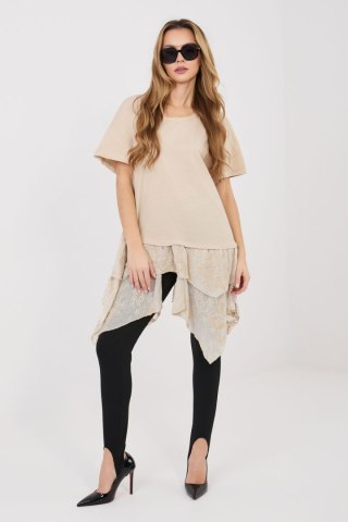 Bluzka Model IT-SK-81869.54 Beige - Italy Moda