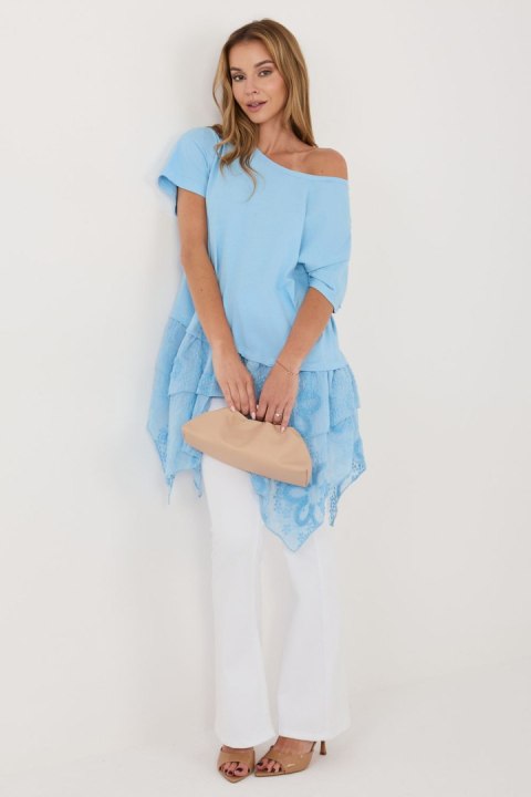 Bluzka Model IT-SK-81869.54 Light Blue - Italy Moda
