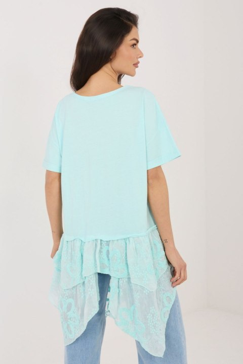 Bluzka Model IT-SK-81869.54 Mint - Italy Moda