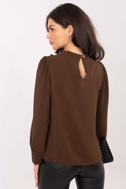 Bluzka Model MI-BZ-278519-1.40 Brown - Italy Moda