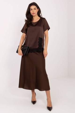 Bluzka Model MI-BZ-3297.28 Brown - Italy Moda