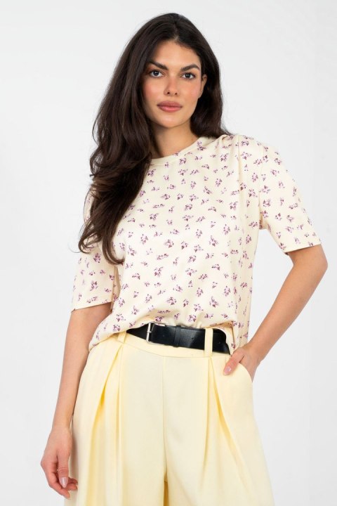 Bluzka Model MI-BZ-A2985.97 Light Yellow - Italy Moda