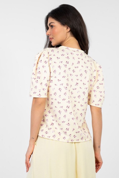 Bluzka Model MI-BZ-A2985.97 Light Yellow - Italy Moda