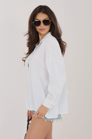 Koszula Damska Model IT-KS-3060.23 Ecru - Italy Moda