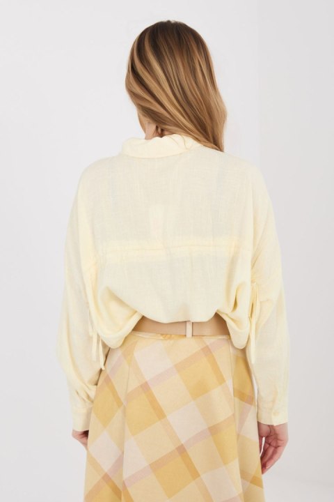 Koszula Damska Model IT-KS-3060.23 Light Yellow - Italy Moda
