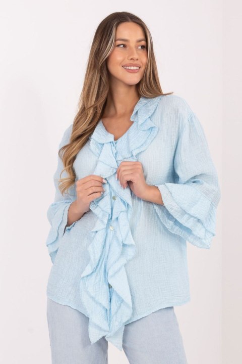 Koszula Damska Model IT-KS-81863.11P Light Blue - Italy Moda