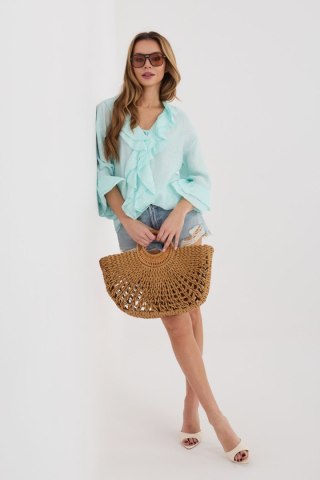 Koszula Damska Model IT-KS-81863.11P Mint - Italy Moda