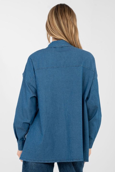 Koszula Damska Model IT-KS-FL9968.28 Blue - Italy Moda