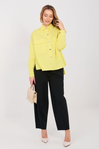 Koszula Damska Model IT-KS-FL9968.28 Yellow - Italy Moda
