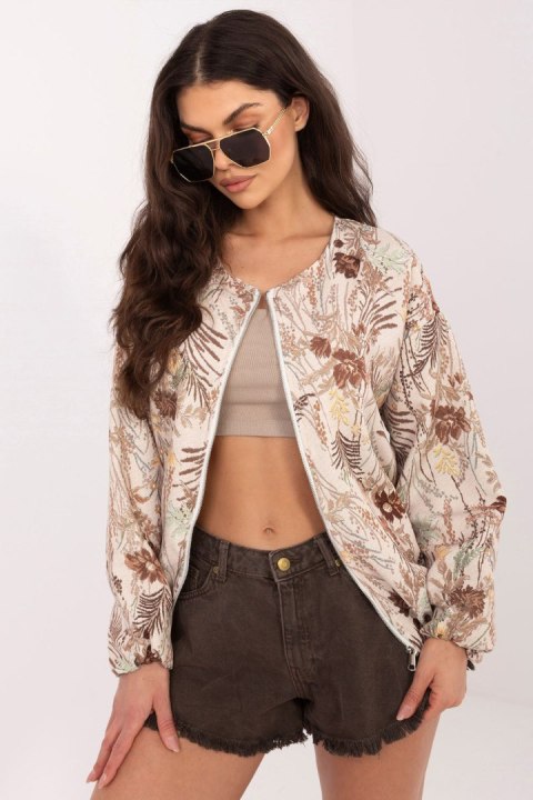 Kurtka Damska Model IT-KR-FL10357.15 Brown - Italy Moda