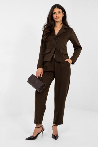 Marynarka Model IT-MA-22201.82 Dark Brown - Italy Moda