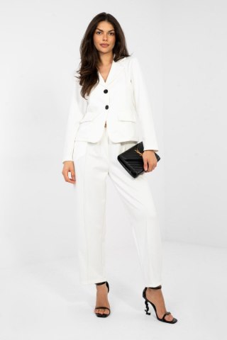 Marynarka Model IT-MA-22201.89 Ecru - Italy Moda