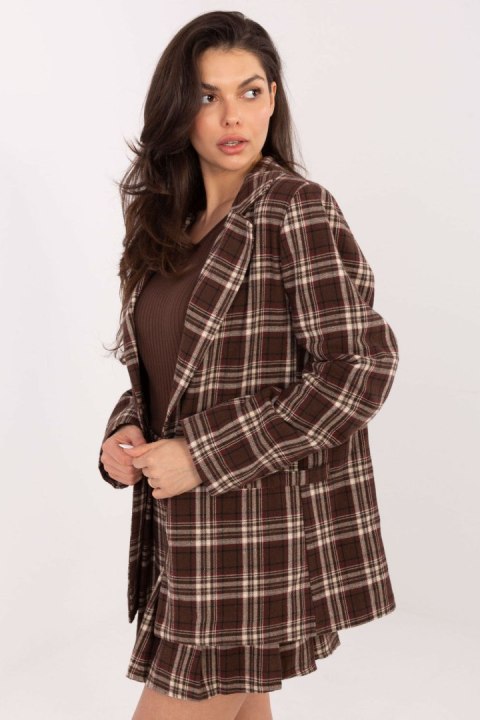 Marynarka Model IT-MA-25850.63 Brown - Italy Moda