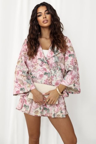 Marynarka Model IT-MA-FL10233.84 Dark Pink - Italy Moda