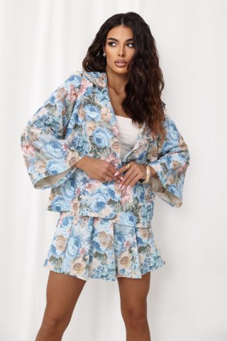 Marynarka Model IT-MA-FL10233.84 Light Blue - Italy Moda