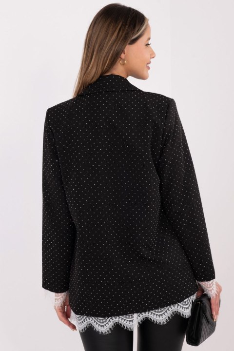 Marynarka Model IT-MA-FL9916-2.12P Black/Silver - Italy Moda