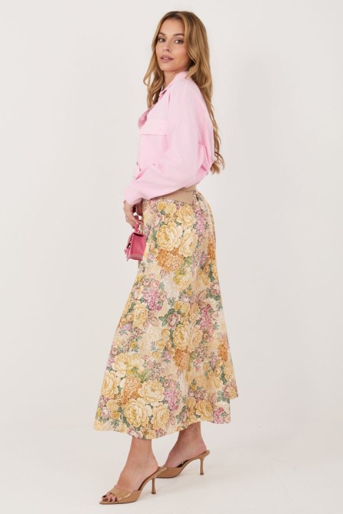 Spódnica Model IT-SD-FL9850-2.17 Yellow - Italy Moda