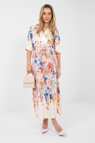 Sukienka Model IT-SK-18828.92 Ecru - Italy Moda