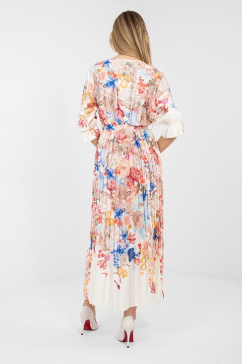 Sukienka Model IT-SK-18828.92 Ecru - Italy Moda