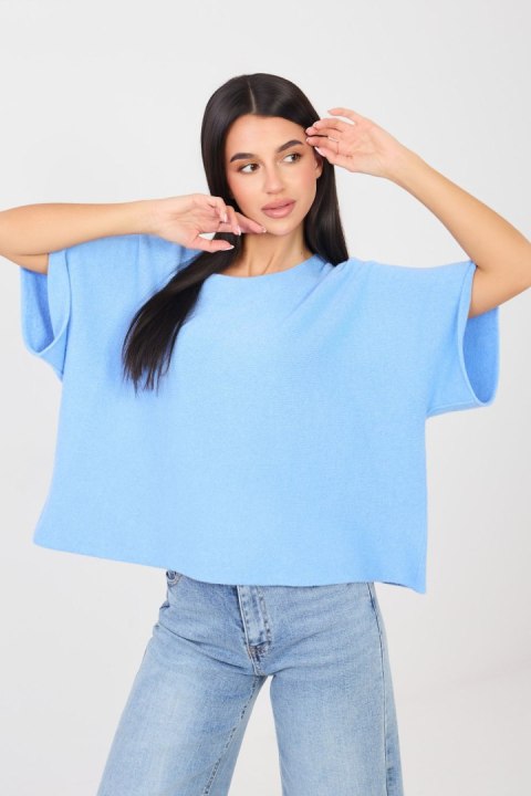 Sweter Damski Model IT-SW-0811.82P Light Blue - Italy Moda