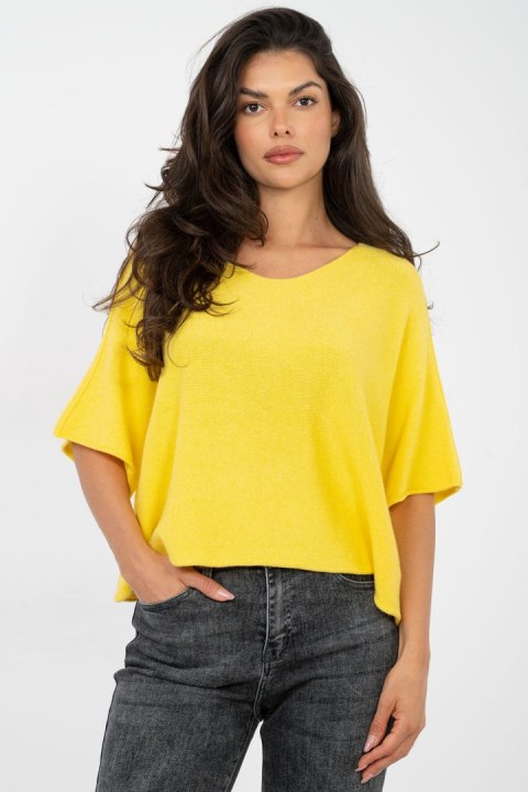 Sweter Damski Model IT-SW-0811.88P Yellow - Italy Moda