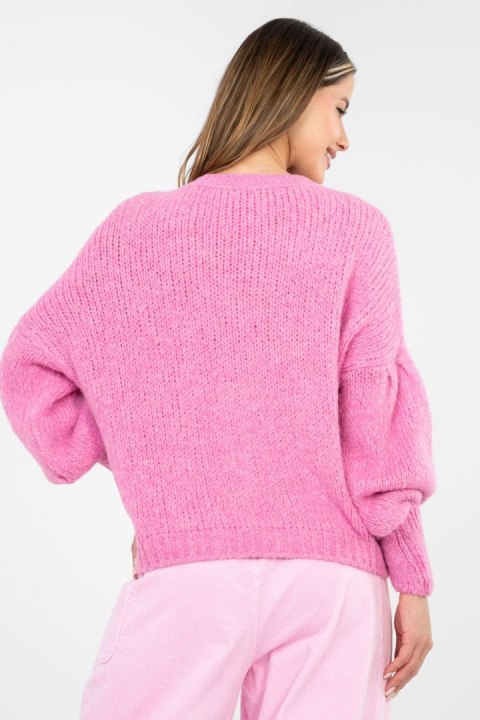 Sweter Damski Model MI-SW-0302.18 Pink - Italy Moda