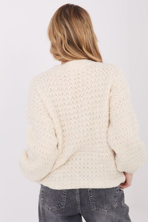 Sweter Damski Model MI-SW-1028.22 Ecru - Italy Moda