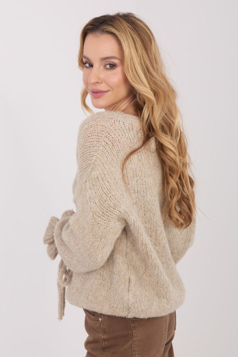 Sweter Damski Model MI-SW-1512.28 Dark Beige - Italy Moda