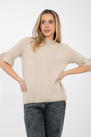 Sweter Damski Model MI-SW-1901.66 Beige - Italy Moda