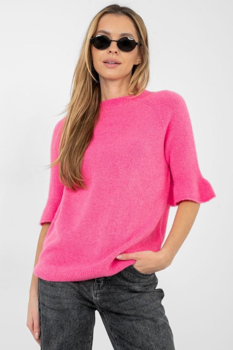 Sweter Damski Model MI-SW-1901.66 Dark Pink - Italy Moda
