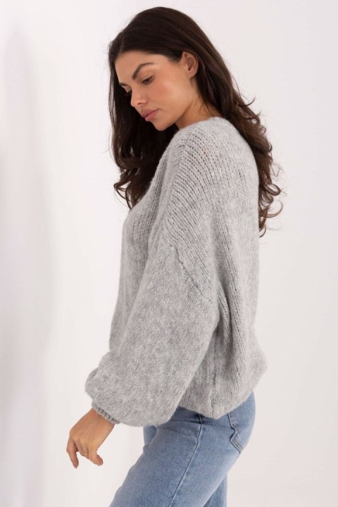 Sweter Damski Model MI-SW-1909.68 Grey - Italy Moda
