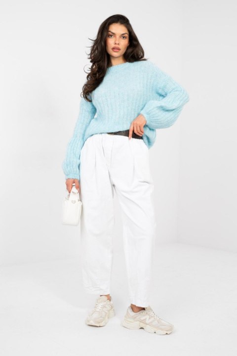 Sweter Damski Model MI-SW-9642.01 Light Blue - Italy Moda