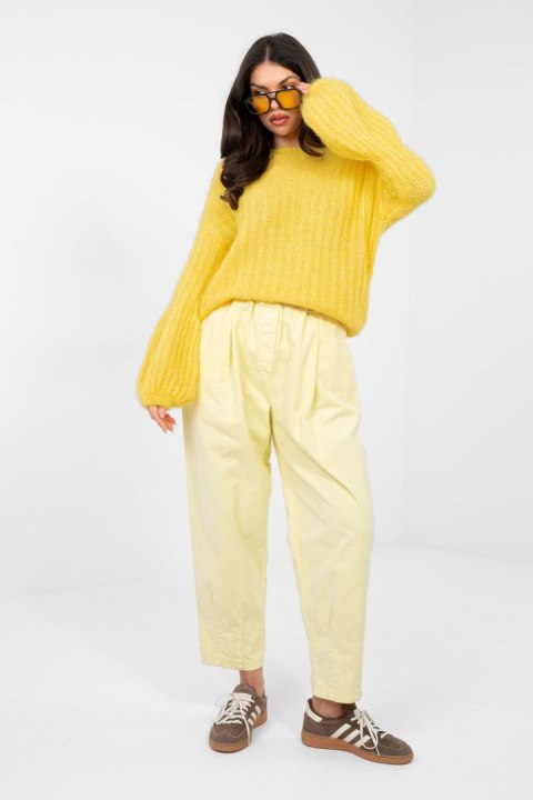 Sweter Damski Model MI-SW-9642.01 Yellow - Italy Moda