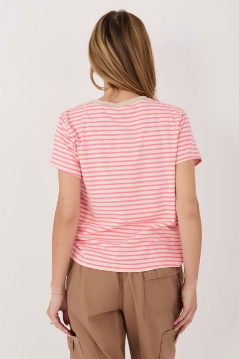 Tshirt Damski Model IT-TS-22397.89 Beige - Italy Moda