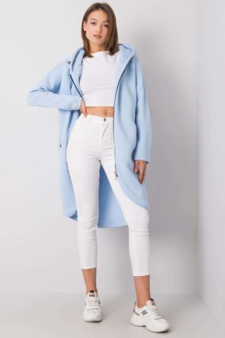 Bluza Damska Model RV-BL-4858-1.99P Light Blue - Rue Paris
