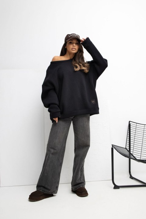 Bluza Damska Model RV-BL-A1038.01P Black - Rue Paris