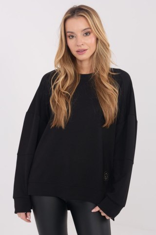 Bluza Damska Model RV-BL-A1063.96 Black - Rue Paris