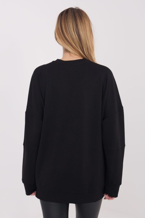 Bluza Damska Model RV-BL-A1063.96 Black - Rue Paris