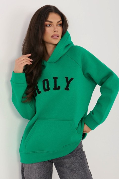 Bluza Damska Model RV-BL-A1082.10 Dark Green - Rue Paris