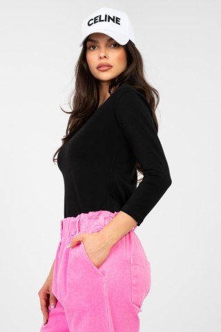 Bluzka Model RV-BZ-A1190.16 Black - Rue Paris