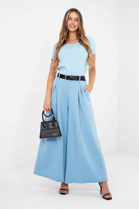 Bluzka Model RV-BZ-A1191.77 Light Blue - Rue Paris