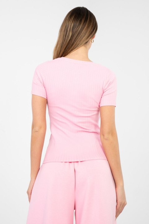 Bluzka Model RV-BZ-A1191.77 Light Pink - Rue Paris