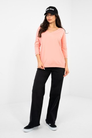 Bluzka Model RV-BZ-A1192.71 Brzoskwinia - Rue Paris